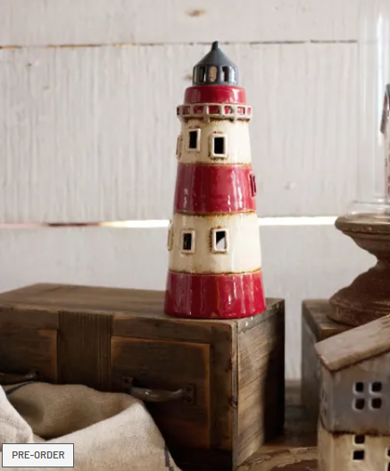 Saint Malo Tea Light Lighthouse