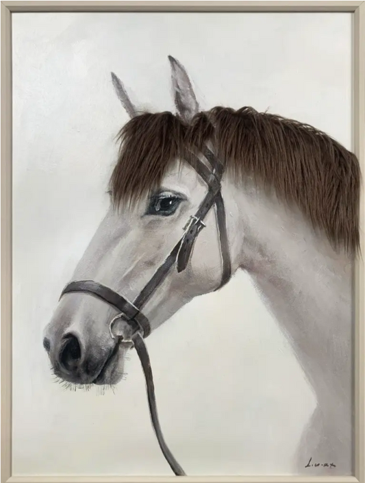 Bad Hair Day - White Horse