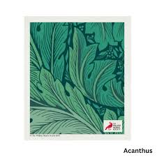 William Morris Swedish Dishcloth