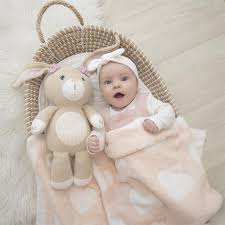 LIVING TEXTILES Whimsical Knitted Toy - Amelia the Bunny