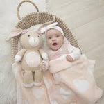 LIVING TEXTILES Whimsical Knitted Toy - Amelia the Bunny