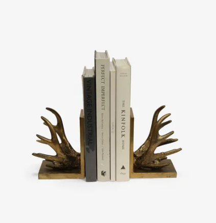 Antler Bookends