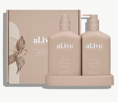 Al.ive Hand & Body Duo - Apricot & Sweet Fig