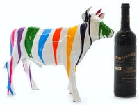 Drip Art Cow