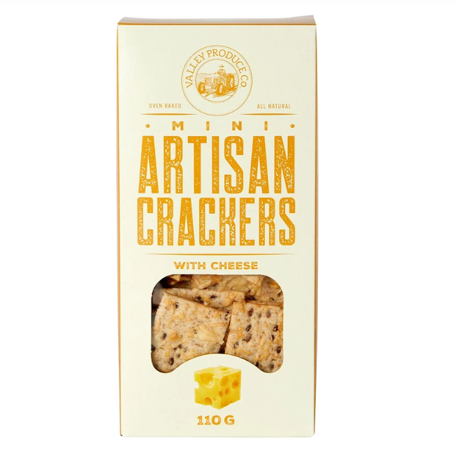 Artisan Crackers with Cheese
