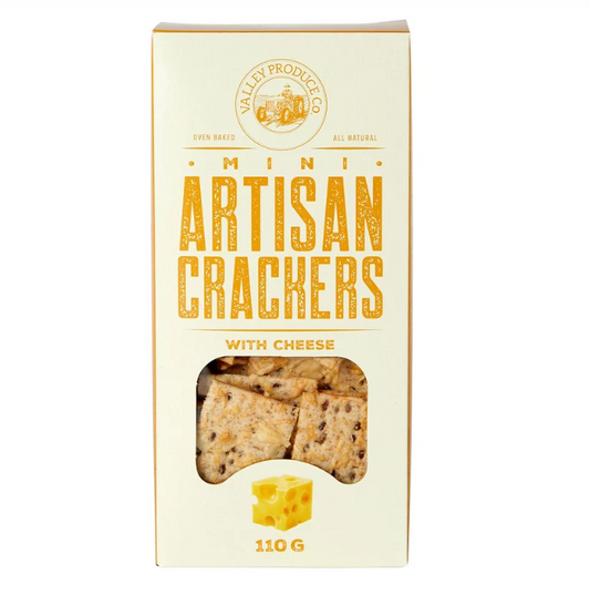 Artisan Crackers with Cheese