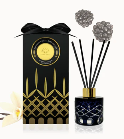 Surmanti Crystal Reed Diffuser Black Raspberry & Vanilla