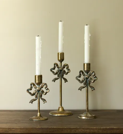 Bow Candleholder