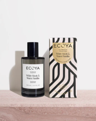 ECOYA White Musk & Warm Vanilla Celebration Room Spray