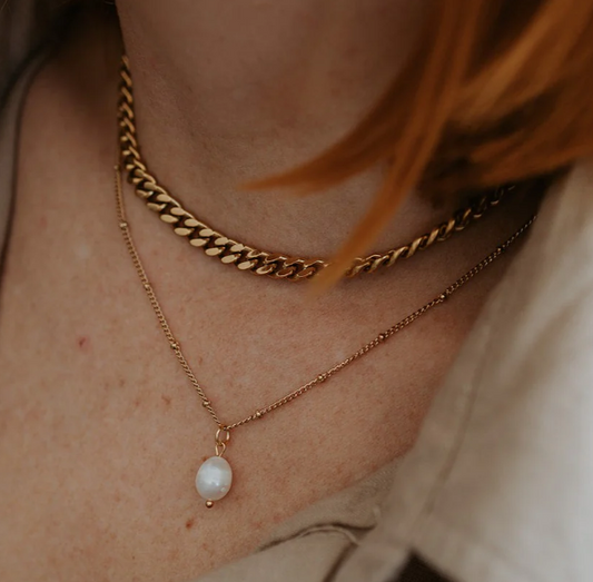 Chunky Curb Necklace - Katy B