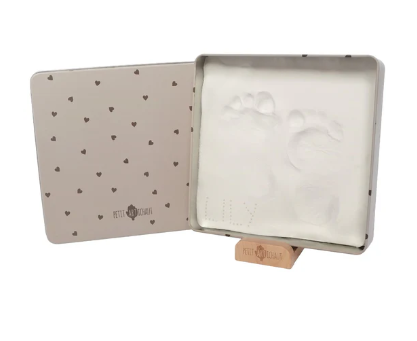 Petit Artichaut - Clay Imprint Keepsake Box (Hearts)