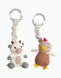 Living Textiles 2pk Stroller Toys