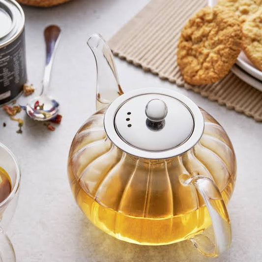 AVANTI Dahlia Glass Teapot