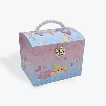 Mermaid Jewellery Box - Pearl Handle