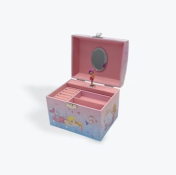 Mermaid Jewellery Box - Pearl Handle