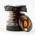 Dark Chocolate Mendiant with Fruit & Nuts