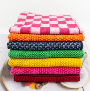 ECOVASK Dishcloth Daily Use 7 Pack - Rhapsody