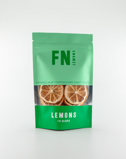 Dried Lemon Garnish