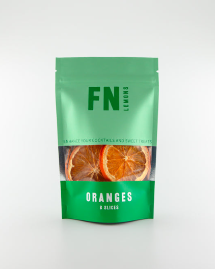 Dried Orange Garnish