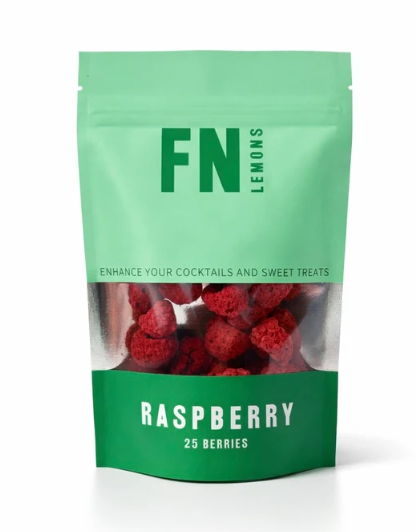 Dried Raspberry Garnish