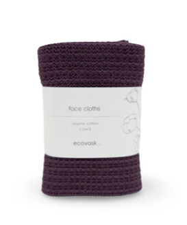 ECOVASK Face Cloth 2 Pack