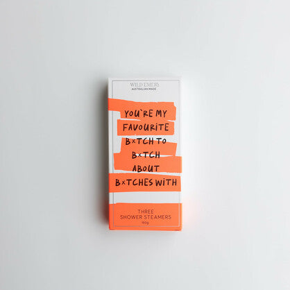 WILD EMERY SHOWER STEAMERS - FUNNY