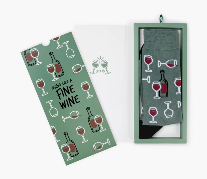 Men's Socks Aging Like Fine Wine