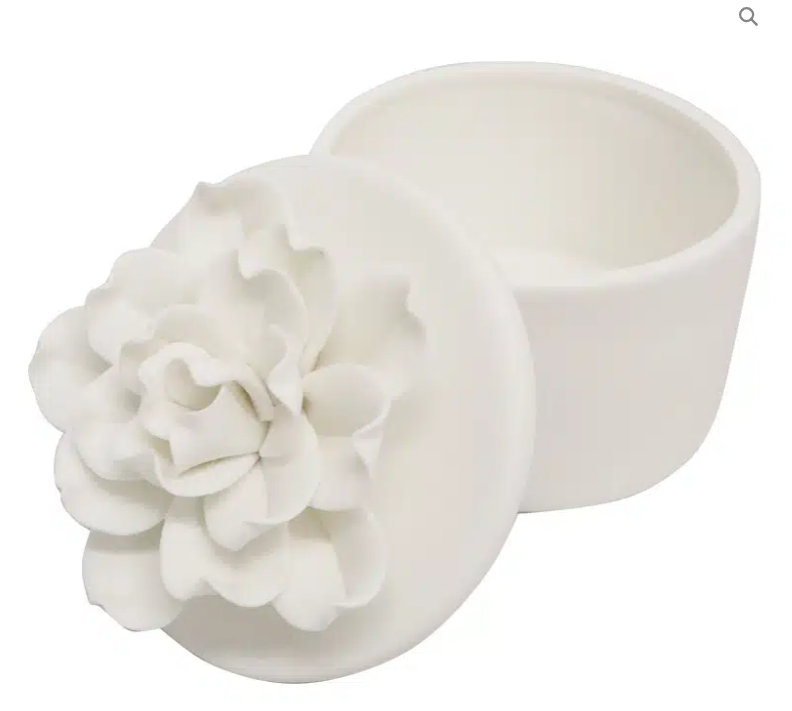 Flower Trinket - White