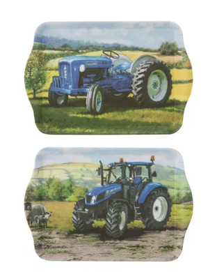 Tractors Then/Now Scatter Tray