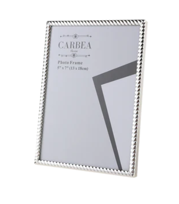 Silver Picture Frame 5" x 7"