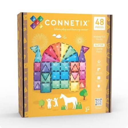 CONNETIX Glitter Castle Pack 48pc