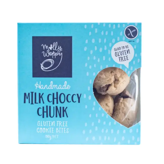Molly Woppy Gluten Free Milk Choc Chunk Cookies