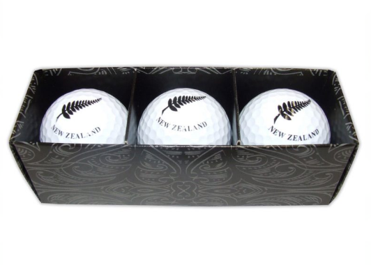 NZ Golf Balls - 3 Pack
