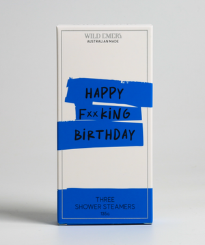 WILD EMERY SHOWER STEAMERS - FUNNY