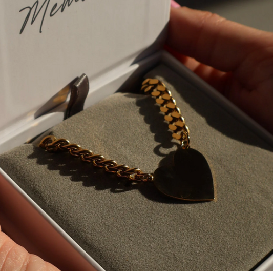 Statement Heart Necklace - Katy B
