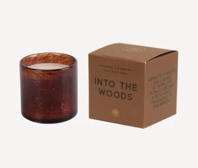 French Country - Into The Woods Glass Candle