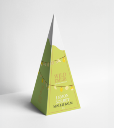 WILD EMERY - Lemon Sorbet Mini Lip Balm