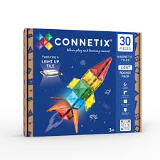 CONNETIX Pastel Light Rocket 30pc