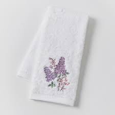 PILBEAM Lilac Bouquet Hand Towel