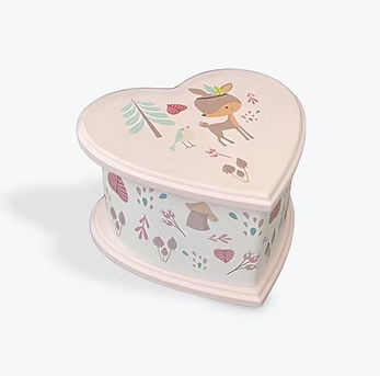 Heart Music Box - Little Deer