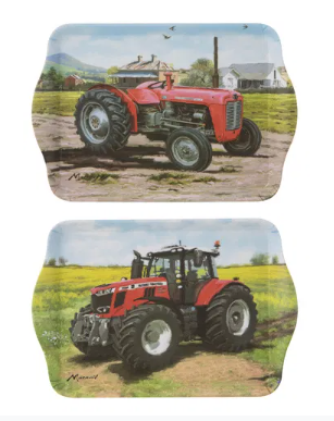 Tractors Then/Now Scatter Tray