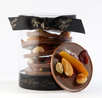 Milk Chocolate Mendiant with Fruit & Nuts