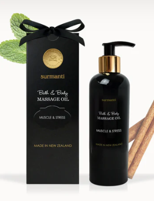 Surmanti Bath & Body Massage Oil Muscle & Stress