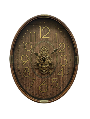 OVAL GEAR CLOCK