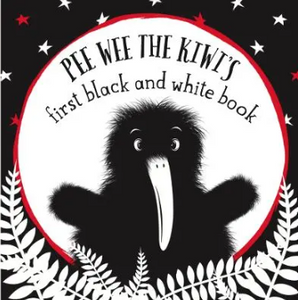 PEE WEE THE KIWI FIRST BLACK & WHITE BOOK