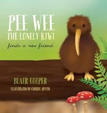 Pee Wee The Lonely Kiwi finds a new friend