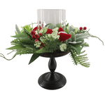 Black Pedestal Candle Holder Small