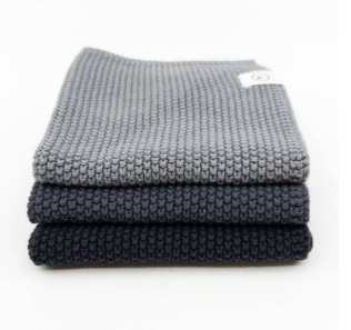 ECOVASK Dishcloth Lite 3 Pack-Riverstone