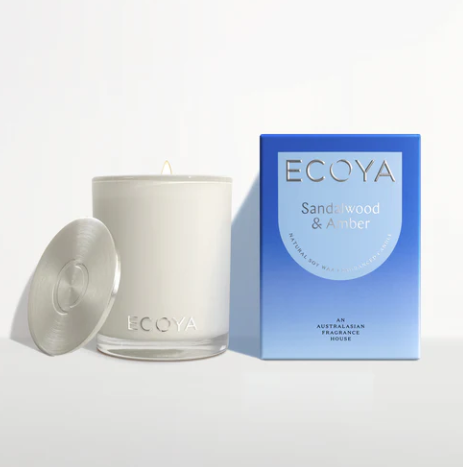 ECOYA Sandalwood & Amber Candle