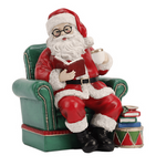 Santa in Lounge Chair